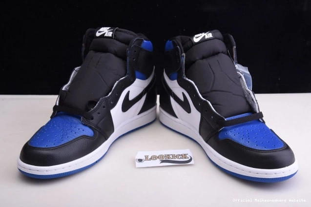 Official Maikesneakers Jordan 1 Game 555088-041 Royal OG Air High Retro 0815